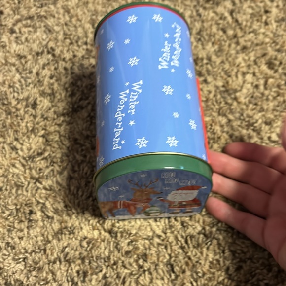 New metal tin Santa Christmas mailbox - Picture 2 of 6